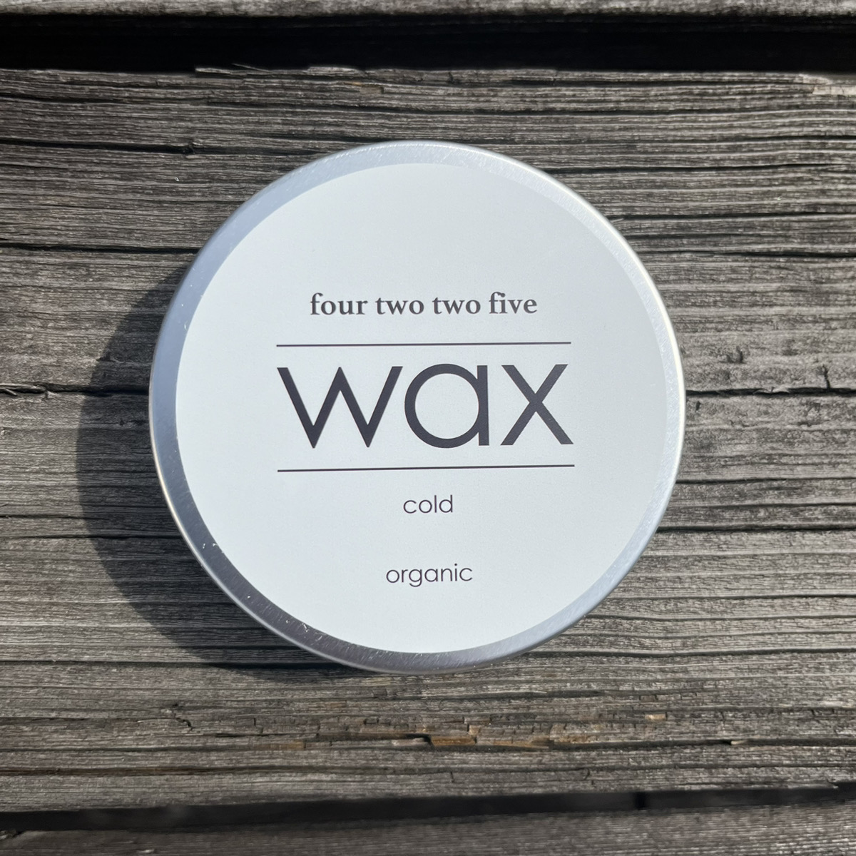 4225（four two two five）WAX 缶 ステッカー入り